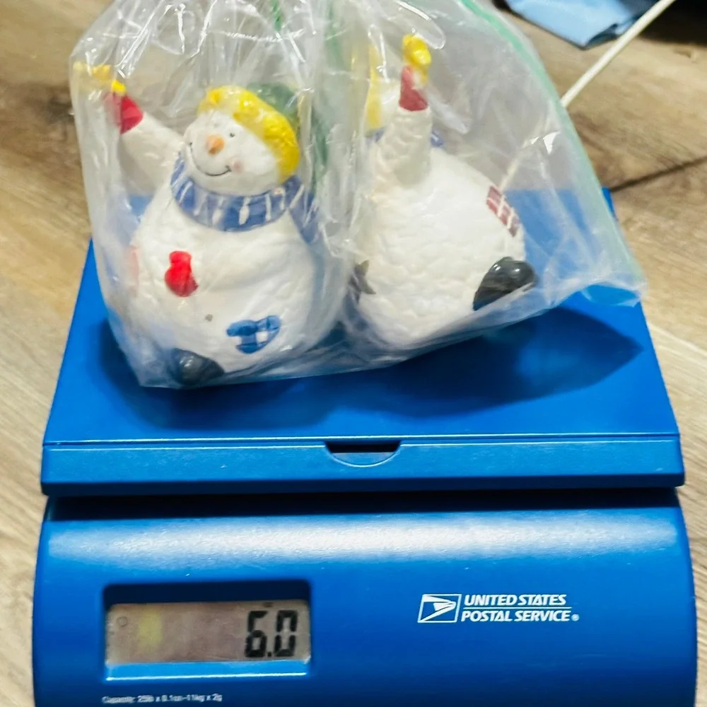 Unbranded ceramic snowman